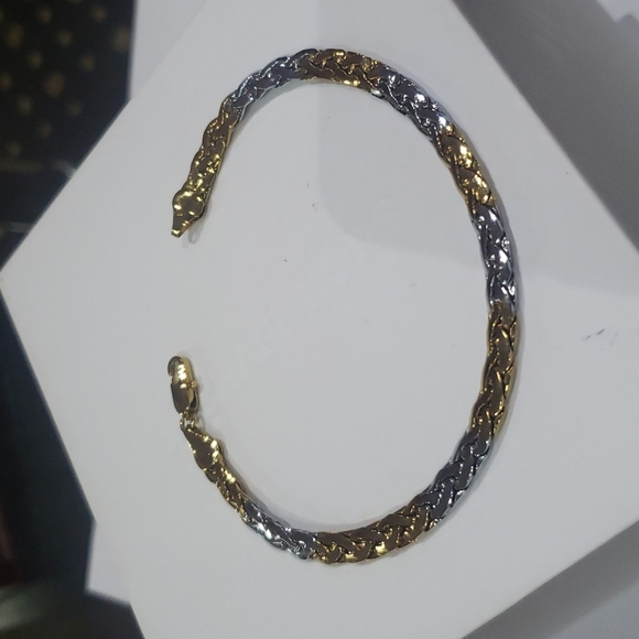 2 Tone Bracelet for men and women - Picture 2 of 5